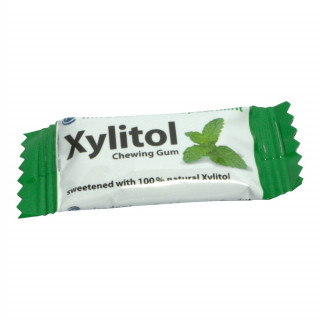Xylitol Zahnpflegekaugummi Vegan  10 Stück a 2 Drops