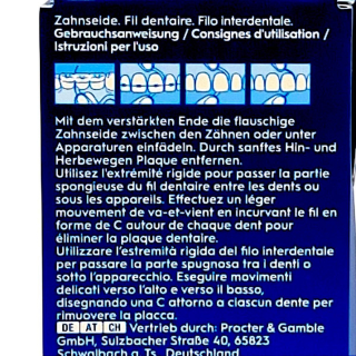 Oral B SuperFloss Zahnseide 50 Fden