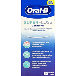 Oral B SuperFloss Zahnseide 50 Fäden