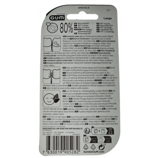 GUM SOFT-PICKS Comfort Flex mint -  Large 40 Stck ( 1,3 - 1,5mm)