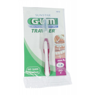 GUM TRAV-LER 1,4mm pink - 6 Stück einzeln verpackt