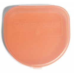 Opalescence Aufbewahrungsdose flach melone