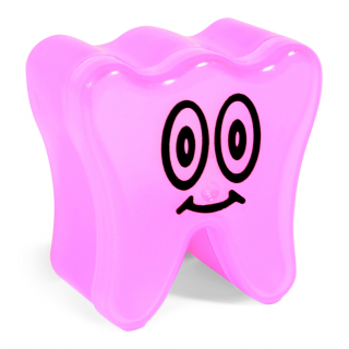 Milchzahndose - Zahnbehälter Happy Smile Pink