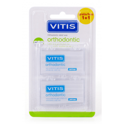 Vitis Orthodontic Zahnspangen Wachs 2x 5 Stangen