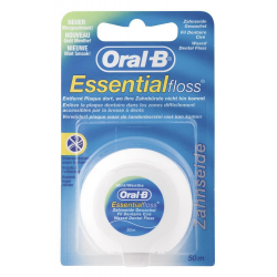 Oral B Essential Floss gewachst mit Minzgeschmack 50m