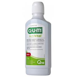 GUM Activital Mundspülung + Q10 - 500ml