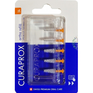 Curaprox Interdentalbrsten CPS 14 ortho refill - orange (1,5 bis 5,0mm)