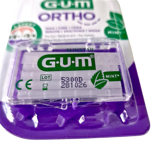 GUM Ortho Wachs 5 Stangen