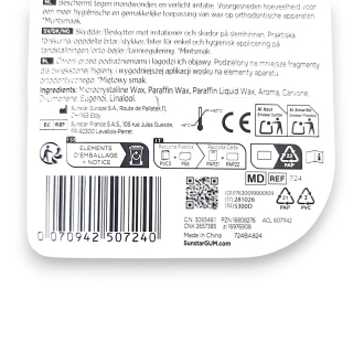 GUM Ortho Wachs 5 Stangen