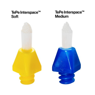 TePe Interspace - Einbüschelbürste - 12 Ersatzbürsten - soft Borsten