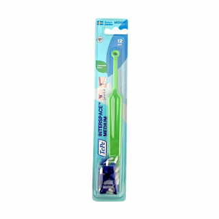 TePe Interspace - Einb�schelb�rste 12 Ersatzb�rsten -  medium