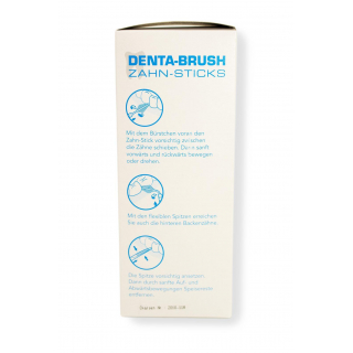 Denta Brush Sticks - Gastrobox 1000 Stück