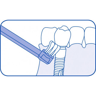 Curaprox CS 708 Ortho / Implantat Zahnbürste Praxispackung 36 Stück