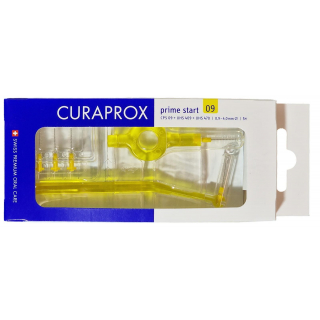 Curaprox Prime Plus Starter Set -  CPS 09 gelb - 0,9mm bis 4,0 mm
