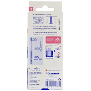 Curaprox Prime Plus Starter Set - CPS 08 pink -0,8 mm -3,2 mm