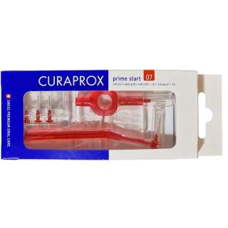 Curaprox Prime Plus Starter Set - CPS 07 rot  0,7mm bis 2,5mm