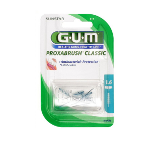 GUM Proxabrush Classic 1,6mm türkis - Tanne 8 Stück