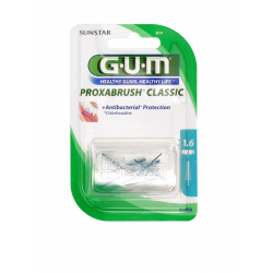 GUM Proxabrush Classic 1,6mm türkis - Tanne 8 Stück