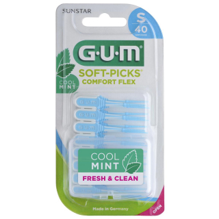 GUM SOFT-PICKS Comfort Flex small mint 40 Stck
