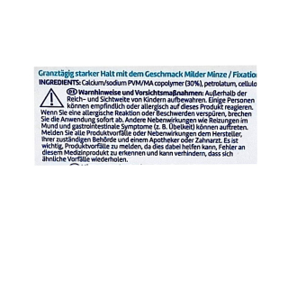 Corega Ultra Haftcreme - Starker Halt + Versiegelung milde Minze 40g