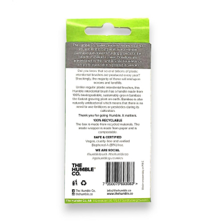 Humble Interdentalbrste Bambus Gre 5 (0,8 mm) Grn