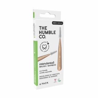 Humble Interdentalbrste Bambus Gre 5 (0,8 mm) Grn