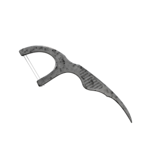 Humble Floss Picks, mit Aktivkohle 50 St�ck