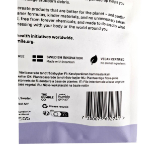 Humble Floss Picks, mit Aktivkohle 50 St�ck