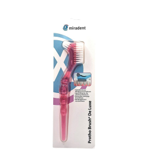 Miradent Prothesenbrste Brush De Luxe Rosa