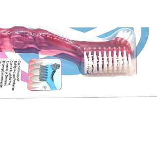 Miradent Prothesenbrste Brush De Luxe Rosa