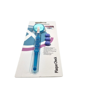 Miradent Mira Plaque Check Set - Blau transparent