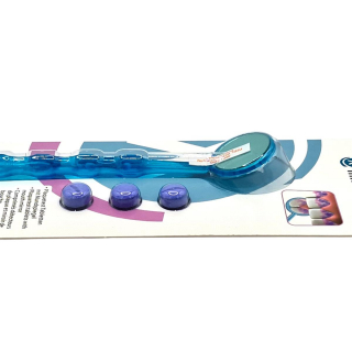 Miradent Mira Plaque Check Set - Blau transparent