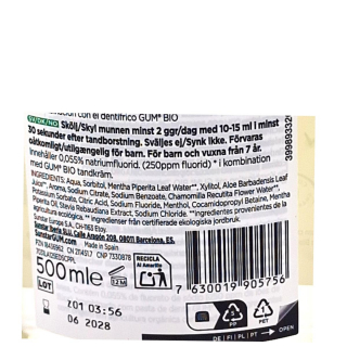 GUM Bio Fresh Mint Mundsplung 500ml