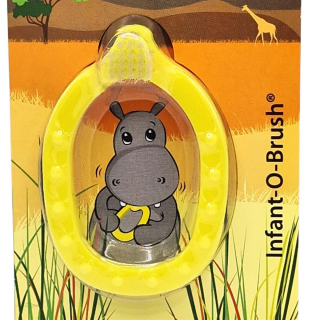 Miradent Lernzahnbrste-  Infant O-Brush Gelb