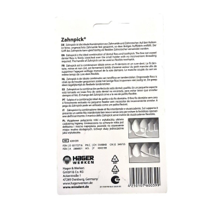 Miradent Zahnseidesticks - Tandenstockers White 30 Stck