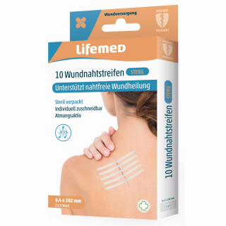 Lifemed Wundnahtstreifen 2x 5 St�ck - 6mm x 100mm