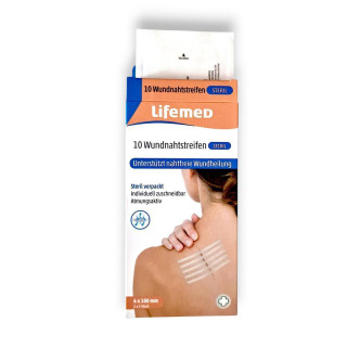Lifemed Wundnahtstreifen 2x 5 St�ck - 6mm x 100mm