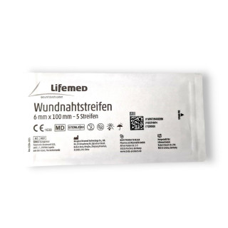 Lifemed Wundnahtstreifen 2x 5 St�ck - 6mm x 100mm