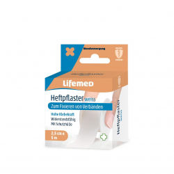 Lifemed Heftpflaster  5m x 2,5cm wei�
