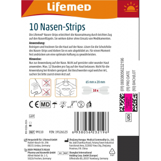Lifemed Nasenpflaster 10 St�ck