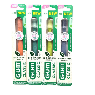 GUM Classic Zahnbrste 408 - ultrasoft NEU