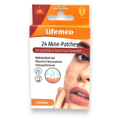Lifemed Akne 24 Patches trasparent 3 Gr��en