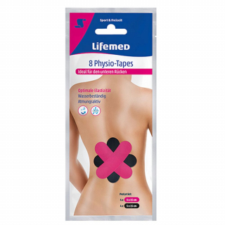 Lifemed Physio Tapes Unterer R�cken 8 Tapes