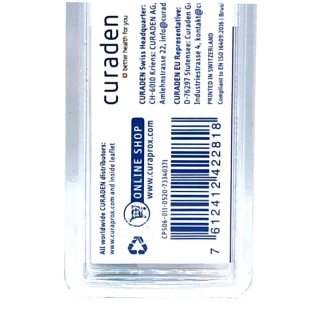 Curaprox Prime Plus Handy Holder 409 mit CPS Brsten 0,6mm bis 5,0mm.