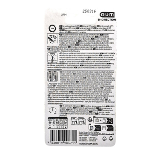 GUM Bi-Direction Gelb 1,4mm 6 Stck