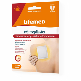 Lifemed W�rmepflaster 9,5 cm x 13 cm 1 St�ck