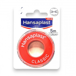 Hansaplast Heftpflaster 5m x 1,25cm wei�