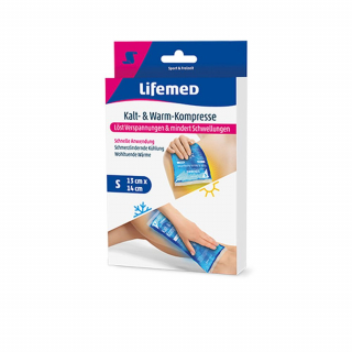 Lifemed Kalt + Warm Kompresse S 14 cm x 13 cm