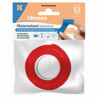 Lifemed selbstklebender Pflasterverband 4 m x 2,5 cm