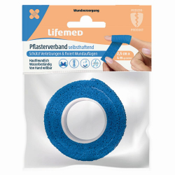 Lifemed selbstklebender Pflasterverband 4 m x 2,5 cm